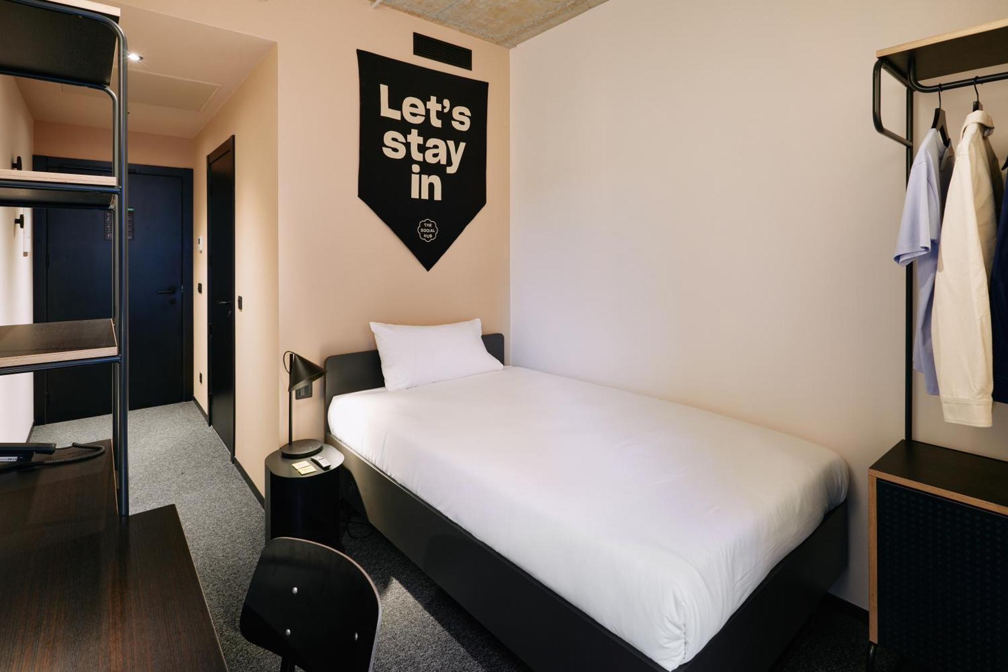 The Social Hub San Sebastian Hotell Rum bild