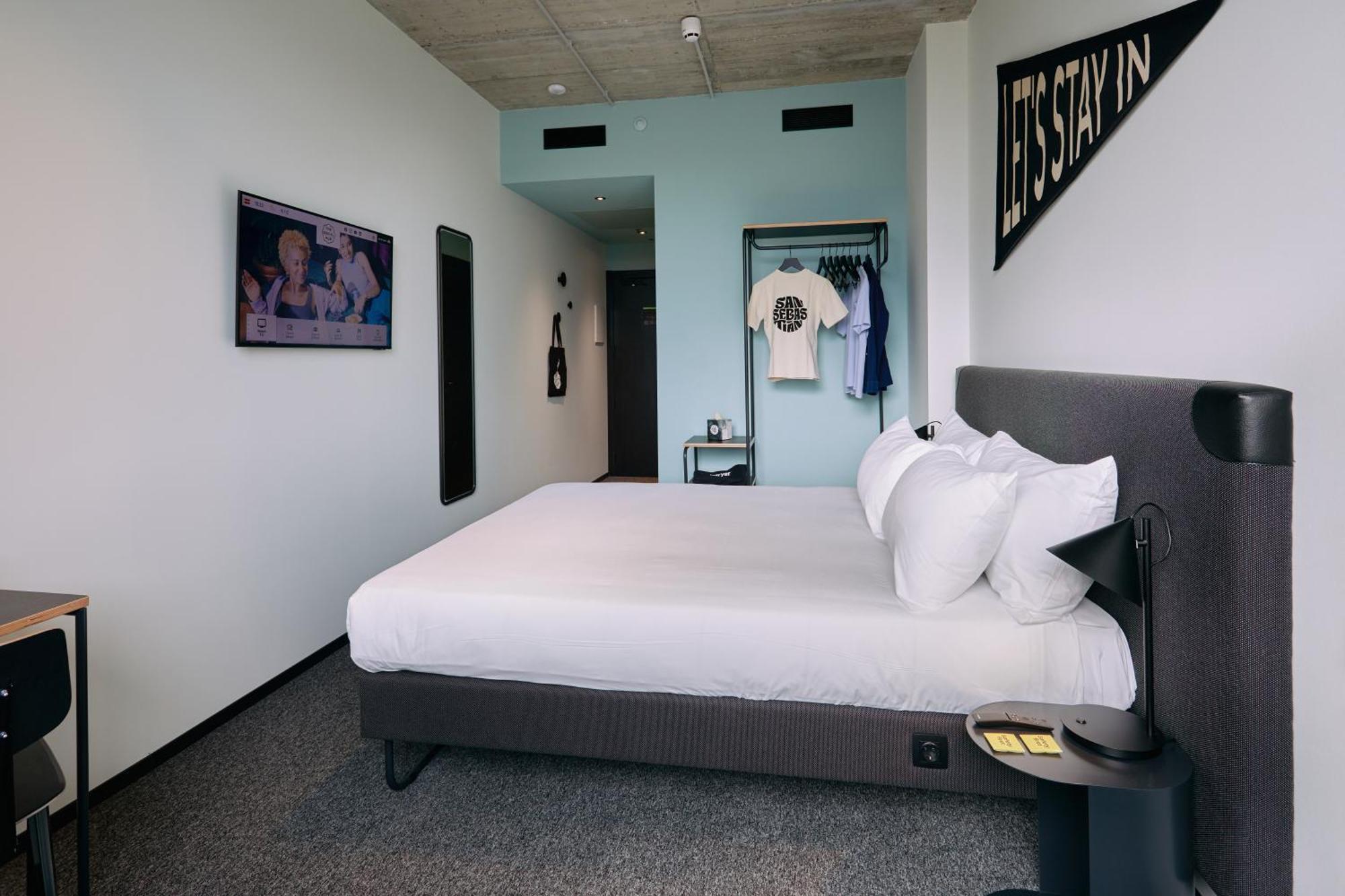 The Social Hub San Sebastian Hotell Rum bild