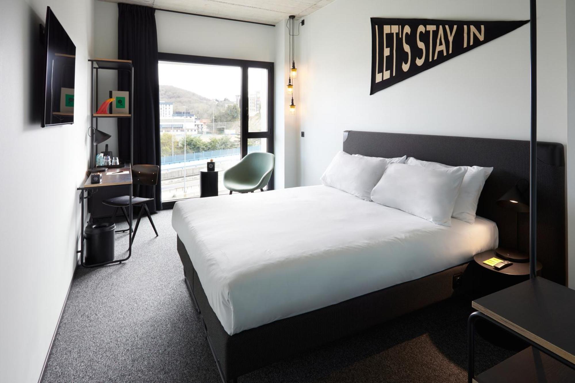 The Social Hub San Sebastian Hotell Rum bild