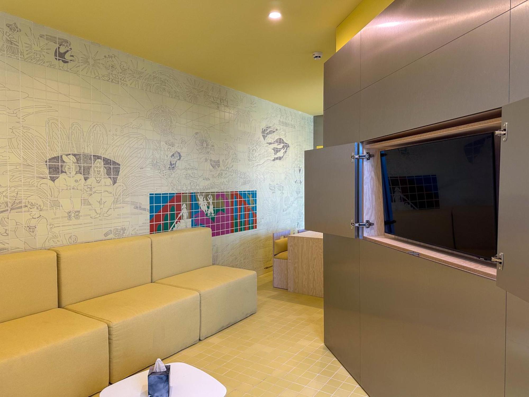 The Social Hub San Sebastian Hotell Rum bild